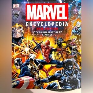 Marvel Encyclopedia New Edition, with an introduction by Stan Lee, hardcover.